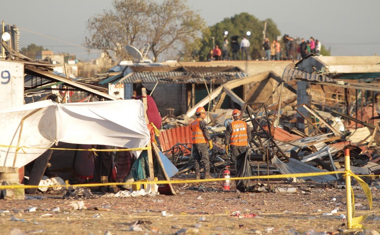 ATENTOS A ESTADO DE SALUD DE LESIONADOS DE TULTEPEC