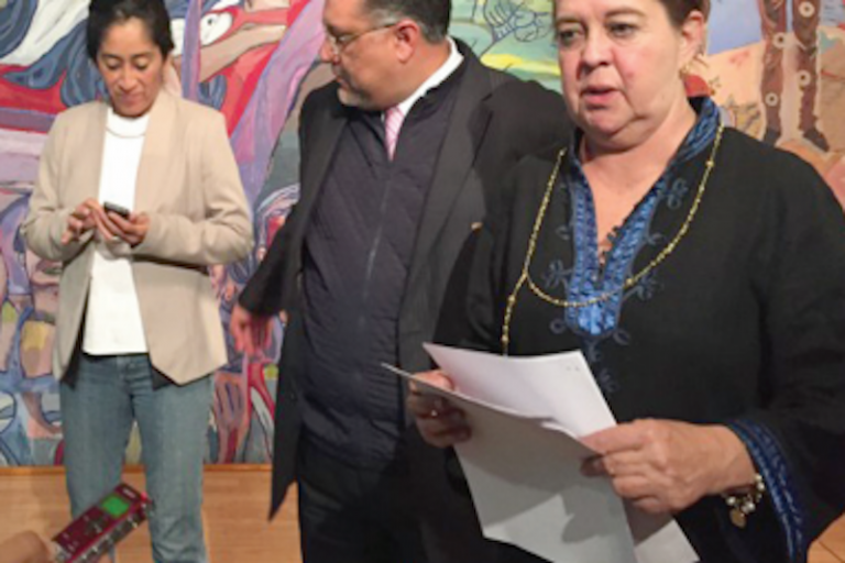 Acuden a rendir declaración. Foto: Especial