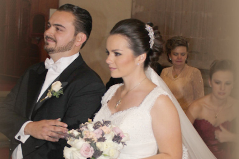 Hermosa ceremonia religiosa. Foto: Especial