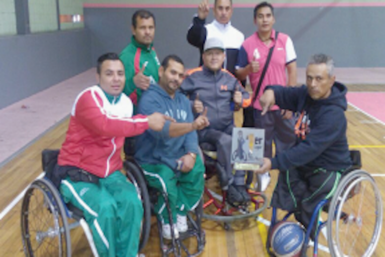 Fue parte de las actividades del Día Internacional de las Personas con Discapacidad. Foto: Especial