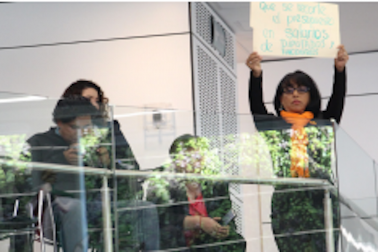 Se manifiestan para pedir acciones concretas. Foto: Especial