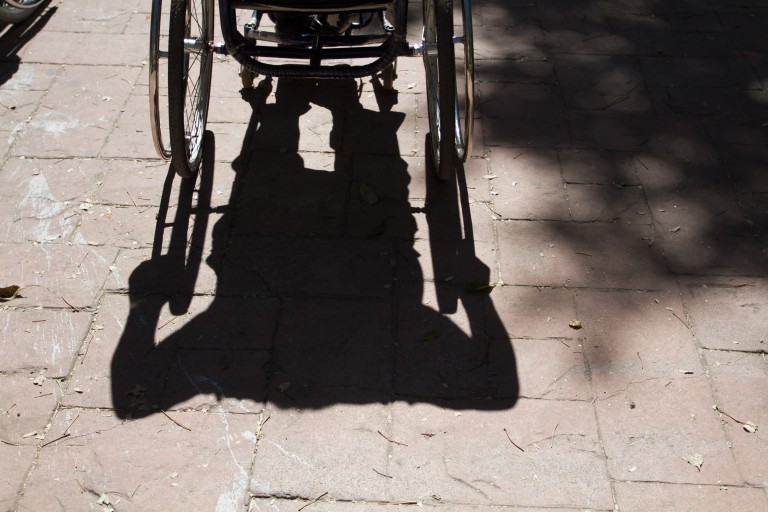 Al menos 122 mil 300 queretanos padecen alguna discapacidad. Foto: Cuartoscuro