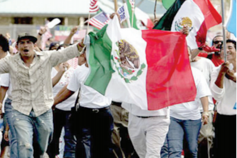 Temen migrantes por violencia. Foto: Especial