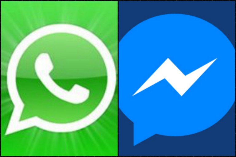 WhatsApp y Facebook Messenger