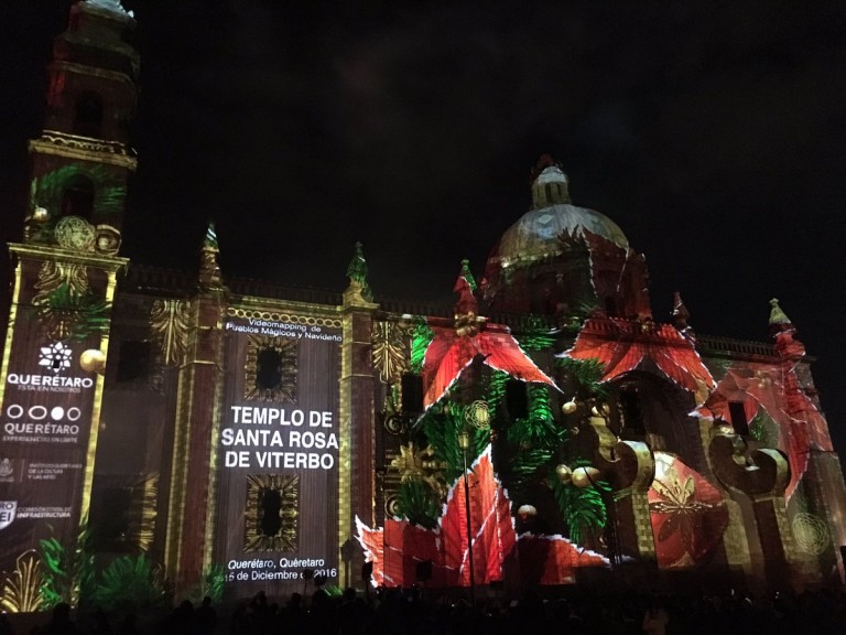 Templo de Santa Rosa de Viterbo. Foto:  @QroTravel