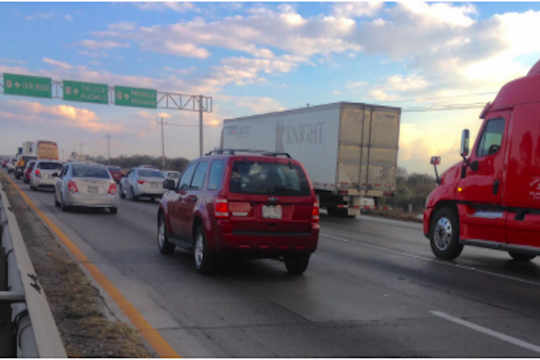 Afectaciones en el tráfico por manifestaciones. Fotro: Especial