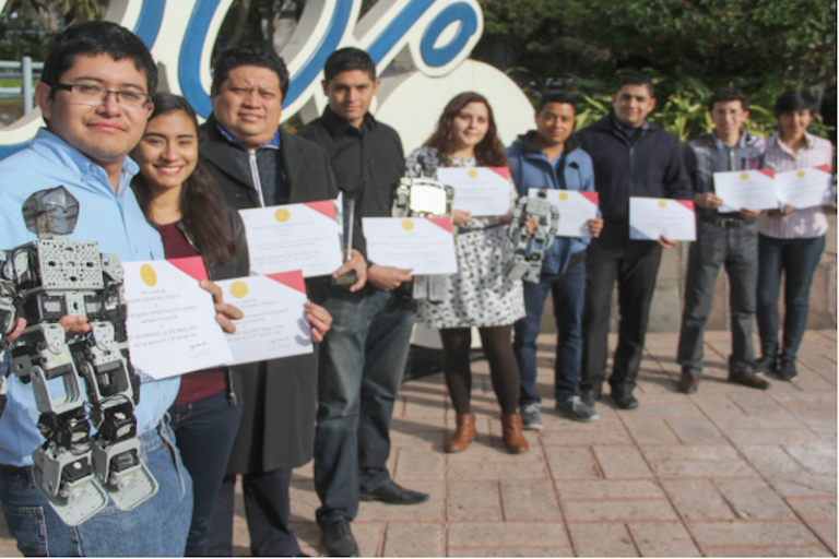 Destacan participación de universitarios queretanos. Foto: Especial