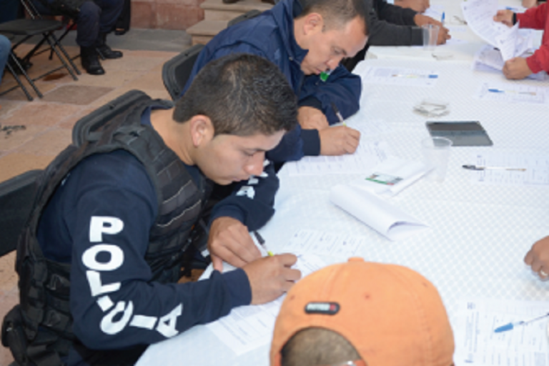 El personal ha sido evaluado al 100 por ciento. Foto: Especial