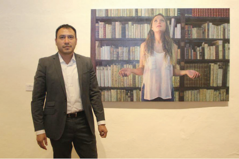 Presenta exposición en el Museo de Arte de Querétaro. Foto: ESpecial