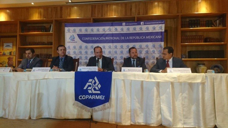 Presidente de la Coparmex. Foto: @Coparmex