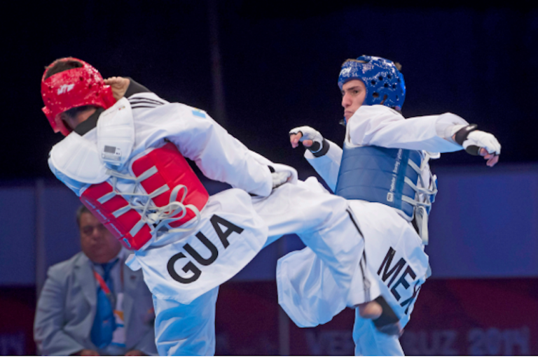 Sorprenden en Taekwondo. Foto: Especial