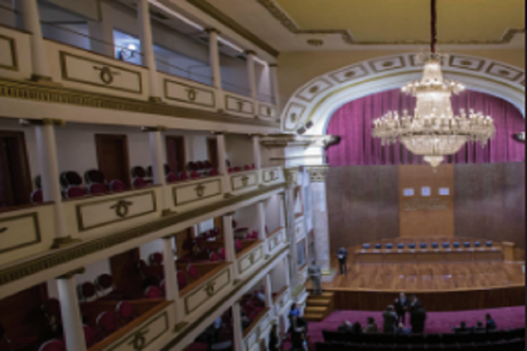 Todo listo para el Centenario de la Constitución. Foto: Especial