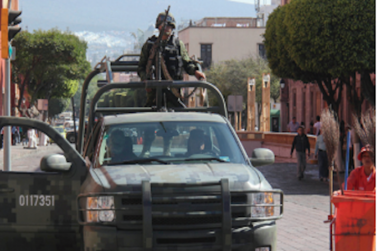Todo listo para la visita del presidente. Foto: Especial