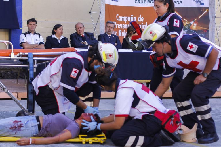 Paramédicos de la Cruz Roja. Foto: Cuartoscuro