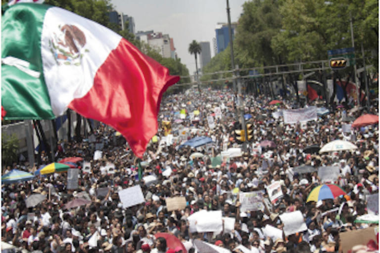 Esperan manifestaciones en evento de la Constitución. Foto: Especial