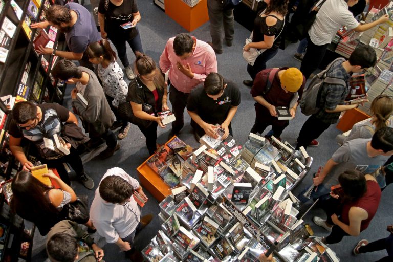 Feria del libro. Foto: Cuartoscuro