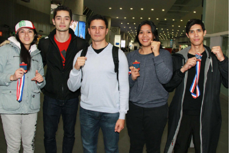 Saúl Gutiérrez no pudo subir al podio en el certamen. Foto: Especial