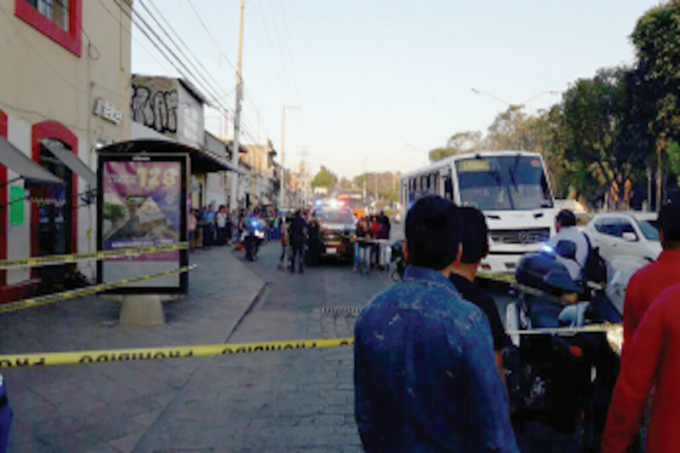 Se presume que discutía con un conocido. Foto: Especial