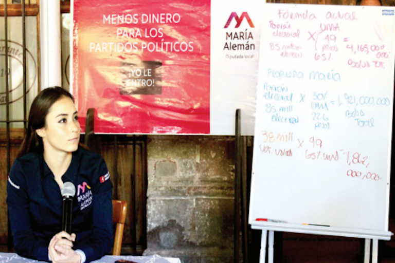 Financiamiento a partidos políticos. Foto: Especial