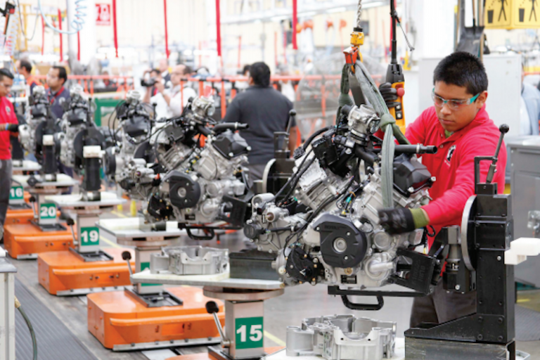 Producción industrial. Foto: Especial