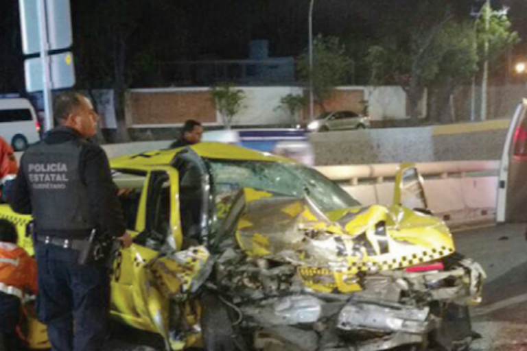 Accidente automovilístico. Foto: Especial