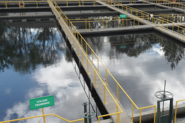 Planta de tratamiento de agua. Foto: Especial