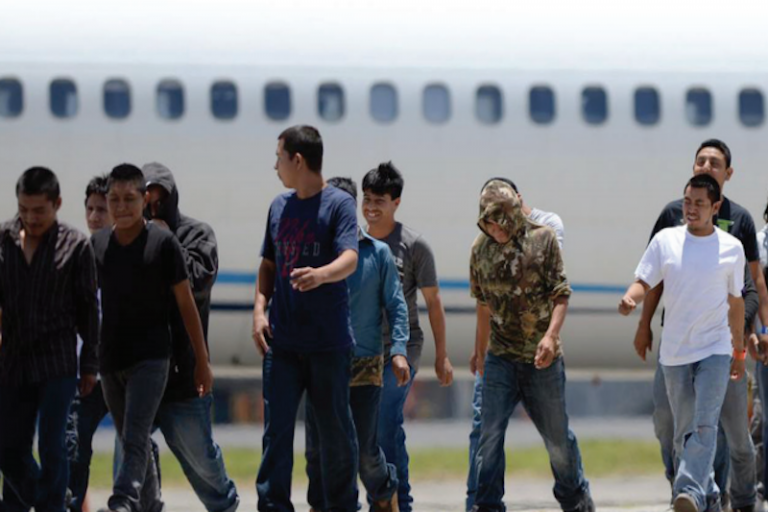 Repatriados. Foto: Especial