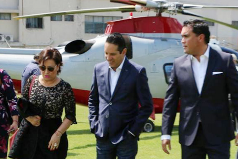 Rosario Robles y Francisco Domínguez Servién.Foto: Especial