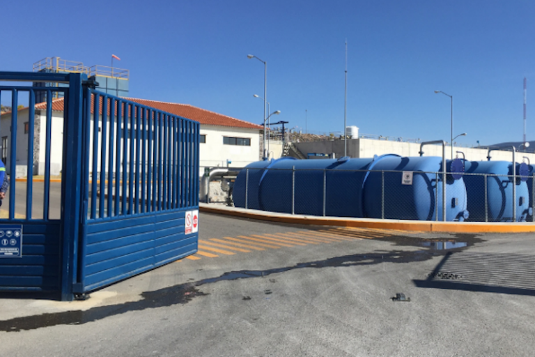 Planta tratadora de agua. Foto: Especial