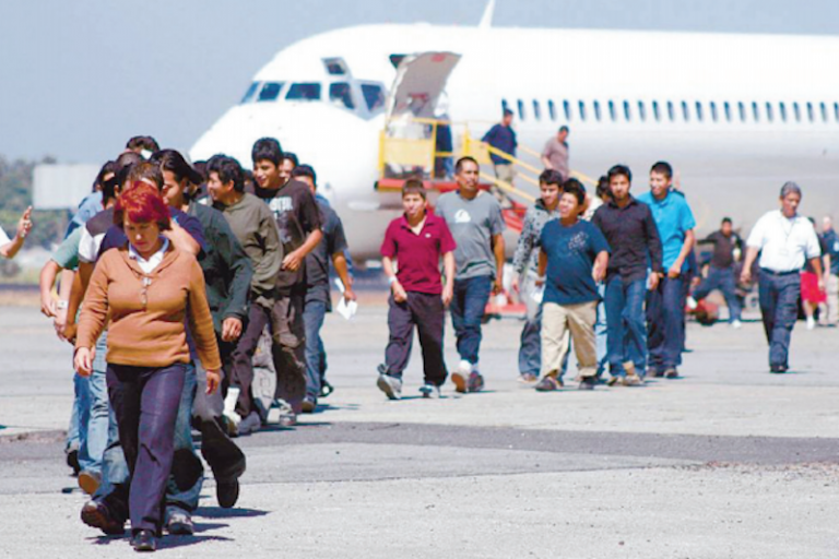 Inmigrantes. Foto: Especial