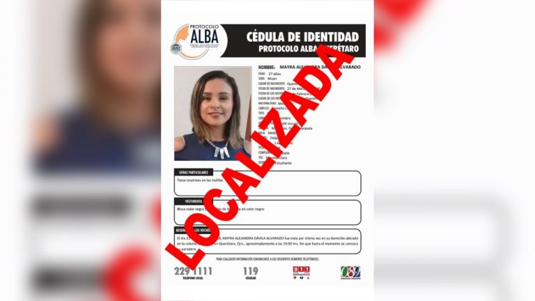 Activista localizada
