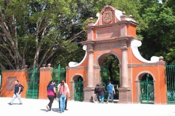 Alameda Hidalgo. Foto: Especial