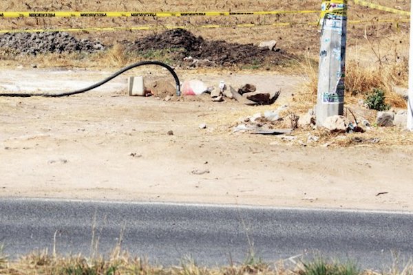 Hurto de combustible. Foto: Especial