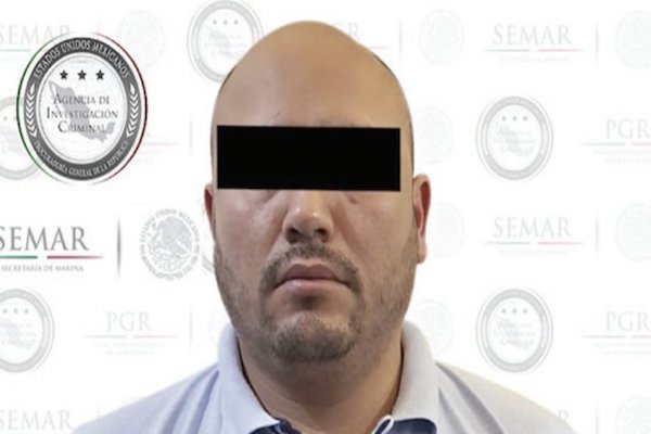 Detenido. Foto: Especial