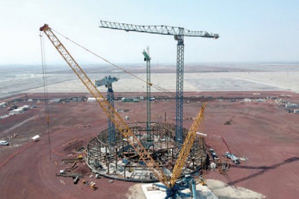 Nuevo Aeropuerto Internacional de México. Foto: Notimex