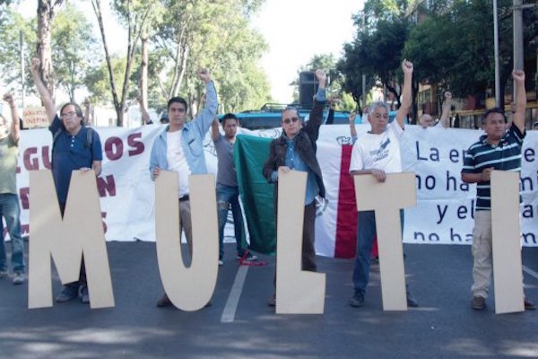Protesta. Foto: Cuartoscuro