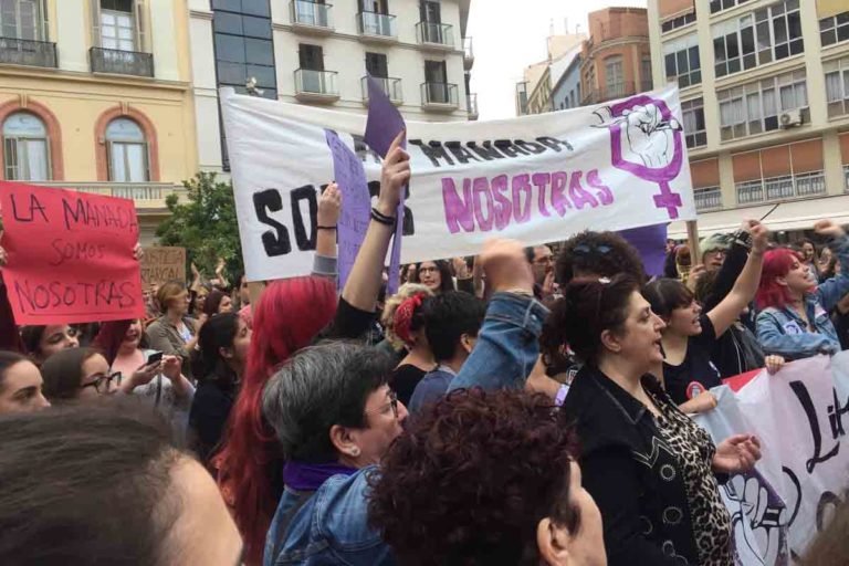 Protestas contra  la manada