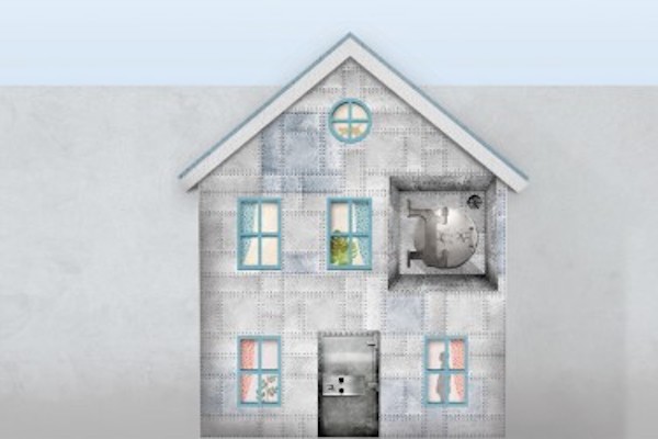 Casa blindada. Foto: Especial