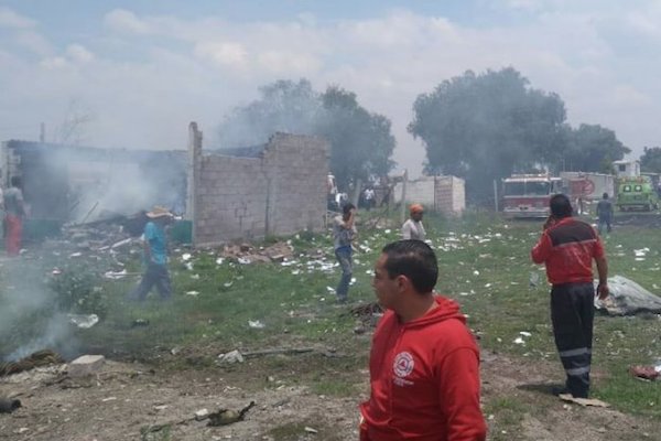 Explosión. Foto: Especial