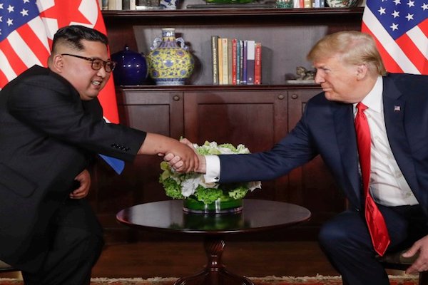 Kim-Trump. Foto: AP