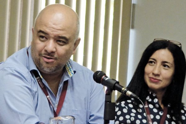 Jesús Robles y Paola Ricaurte. Foto: Liliana Betancourt