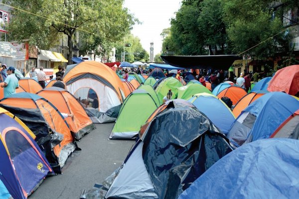 Campamento. Foto: Yesica Arrieta