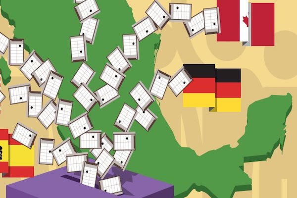 Voto extranjero. Foto: Especial