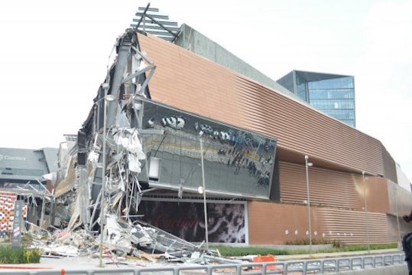 Derrumbe. Foto: Yesica Arrieta