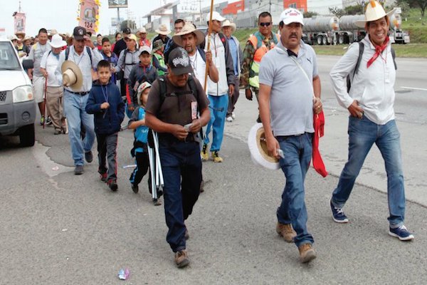 Peregrinos. Foto: Especial