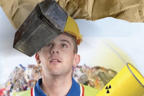 profesionalManejo de basura. Foto: Especial