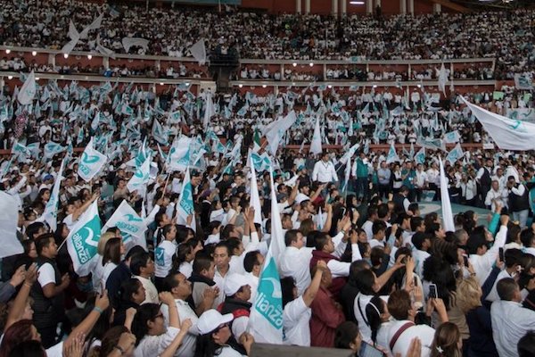 Simpatizantes. Foto: Especial