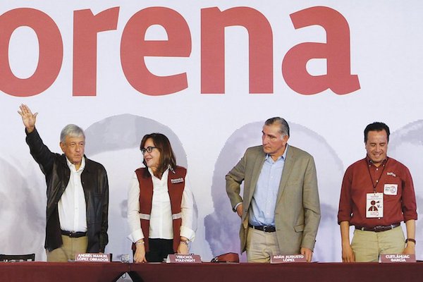 Morena. Foto: Notimex