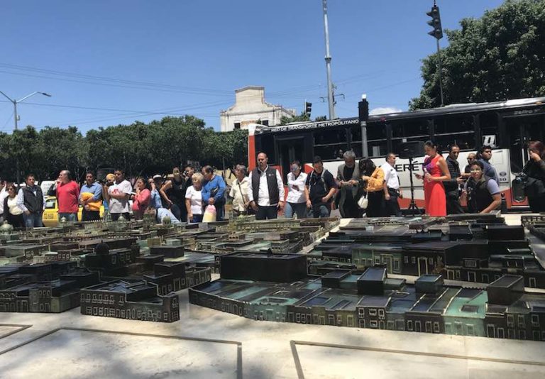 Maqueta monumental del Centro Histórico de  Querétaro/ Foto: Especial