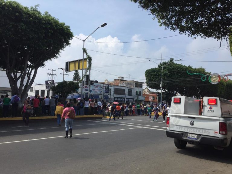 Desfile en Querétaro. Foto: Especial